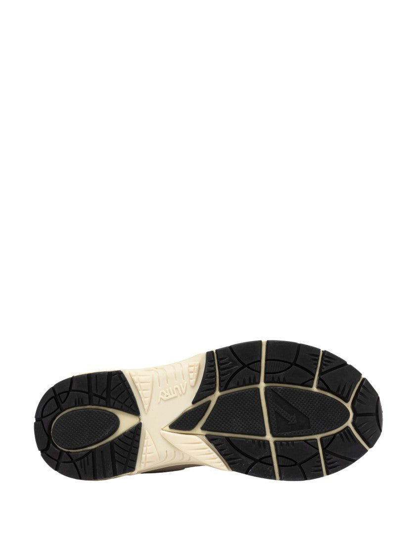 Autry White Low-Top Mesh Sneakers