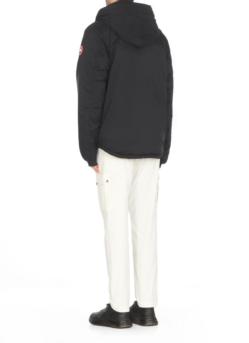 Canada Goose Black Telo Fabric High Neck Down