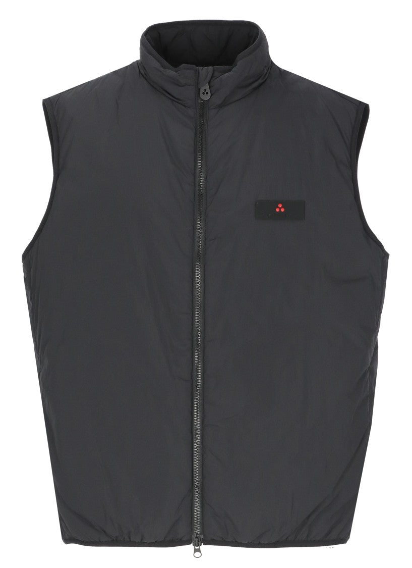 Peuterey Black Drylkin High Neck Padded Vest