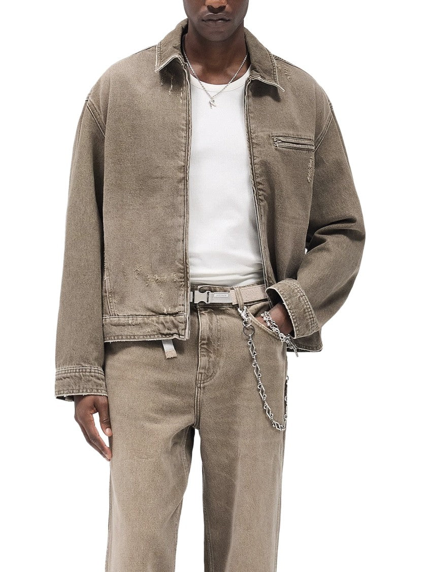 Represent Collared Denim Jacket