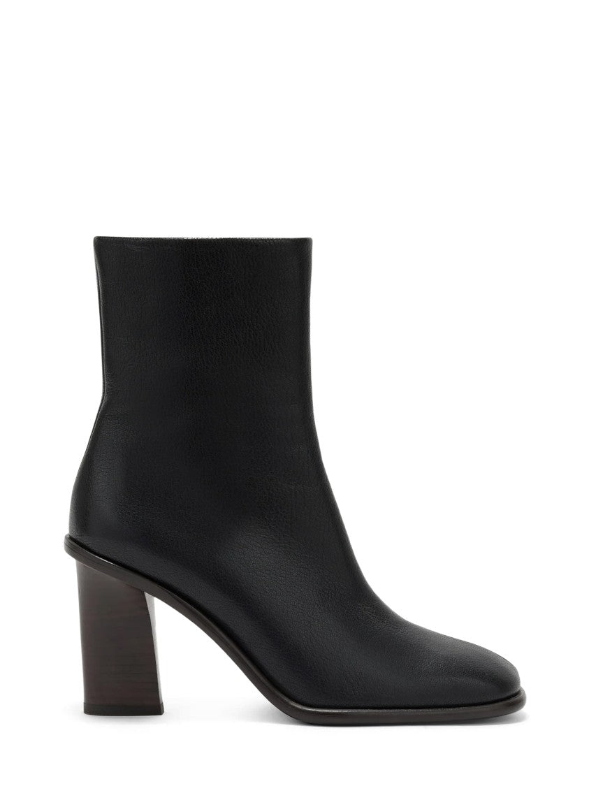 Soeur Ankle Boots With Smooth Leather Upper And Side Zipper