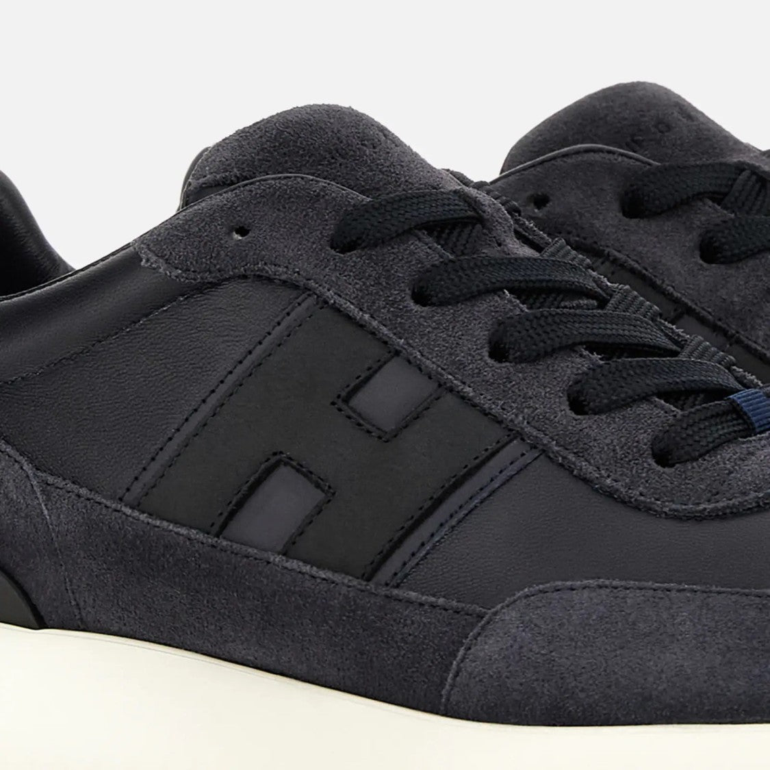 Hogan H709 Allacciato H Banda Sneakers In Blue
