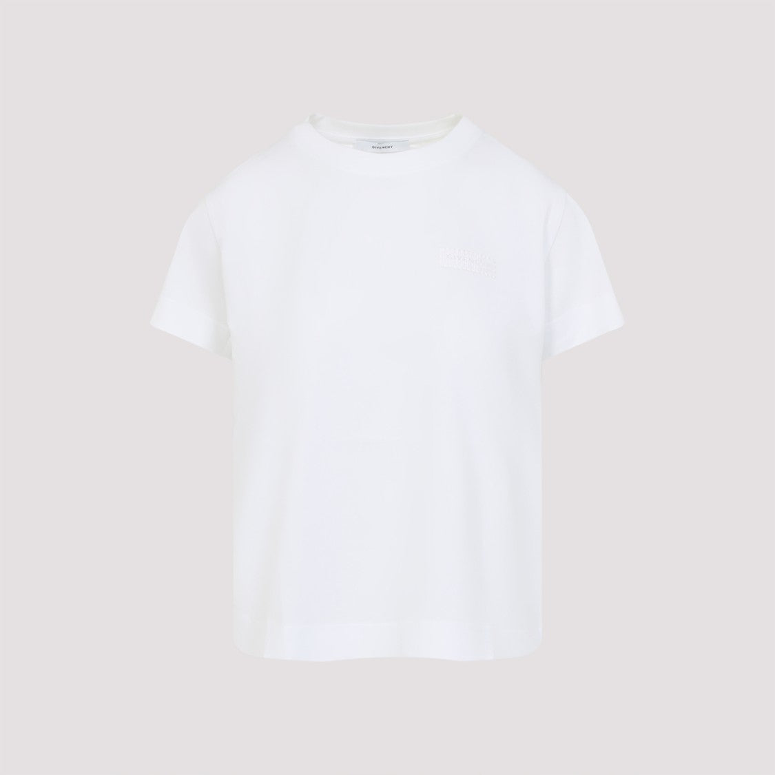 Givenchy White Cotton T-Shirt