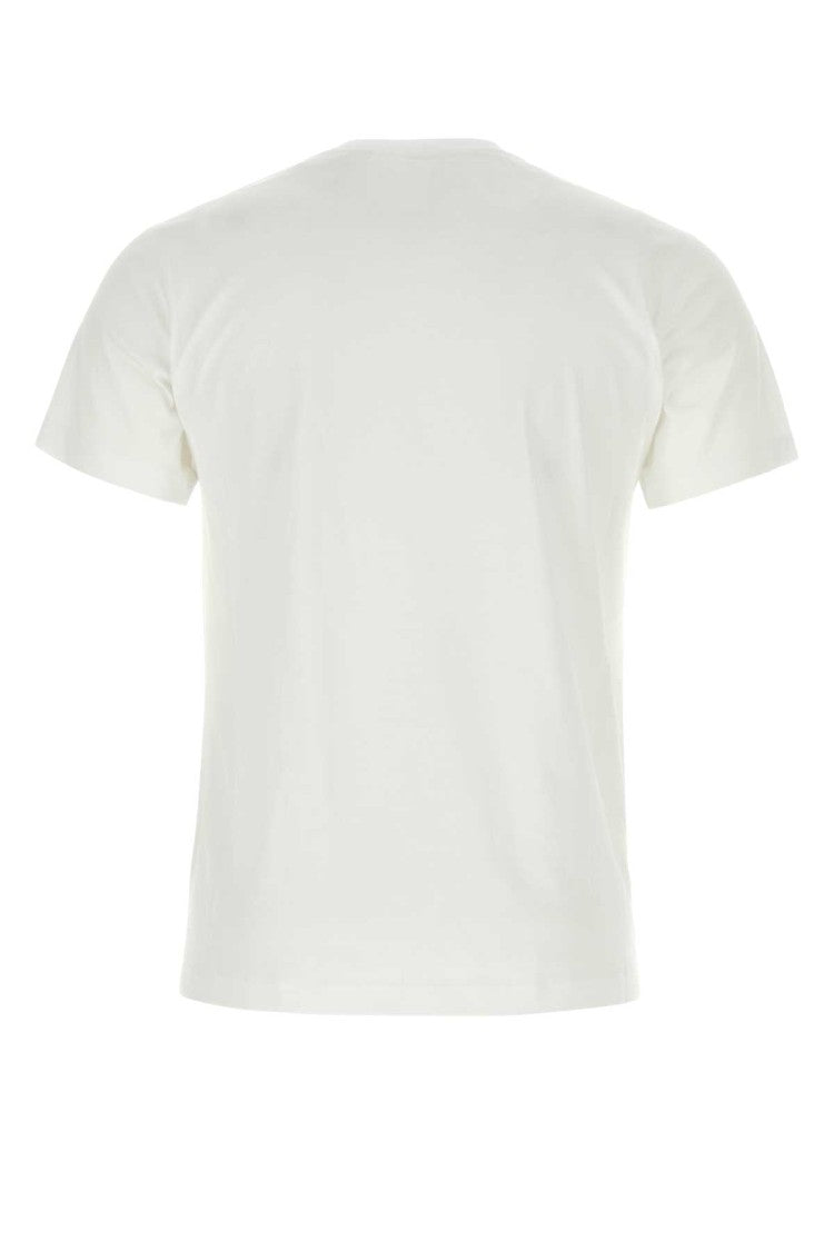 Burberry White Cotton T-Shirt