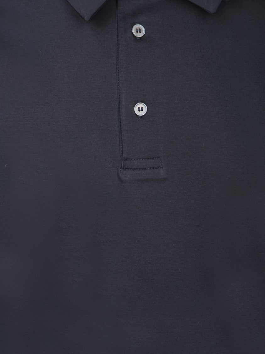 Paul Smith Classic Blue Polo T-Shirt With Tailored Fit