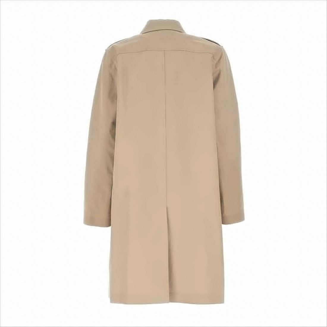 A.P.C. Mid-Length Button-Down Coat With Pointed Collar