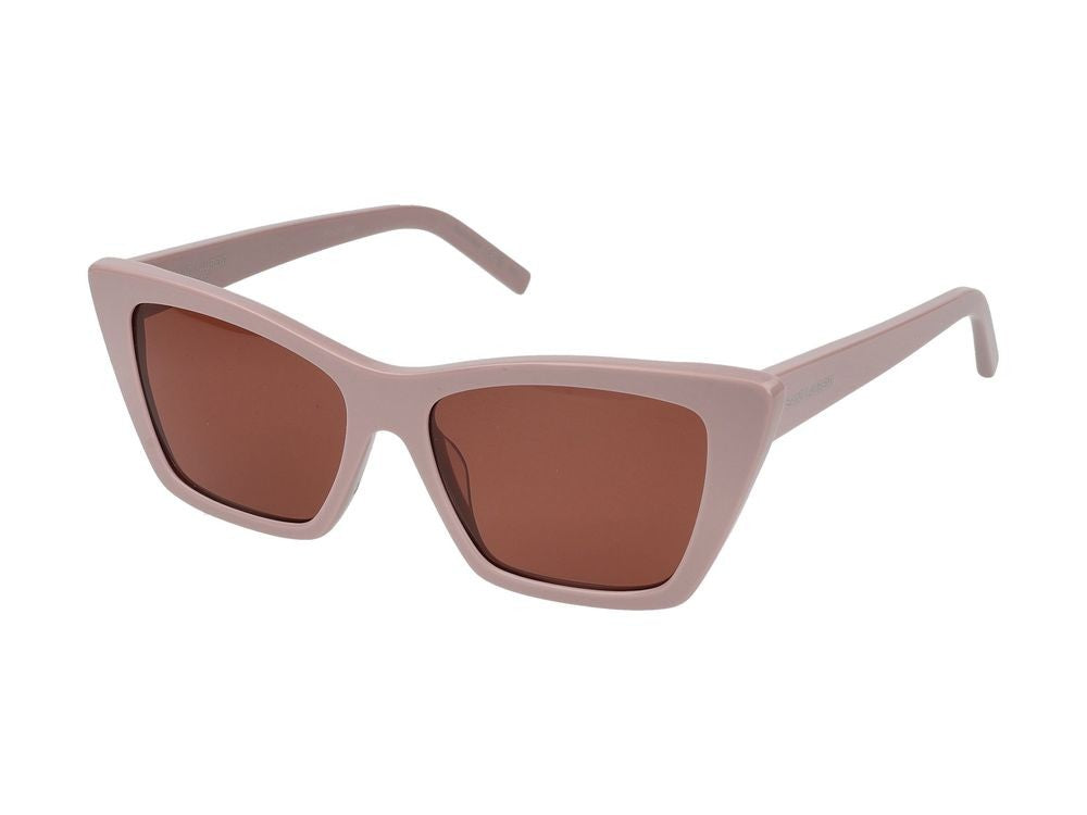 Saint Laurent Pink Oversized Square Frame Sunglasses