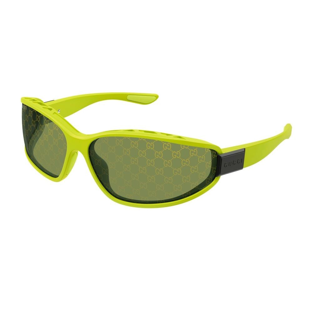 Gucci Gg2011s Institutional Logo Line Sporty Rectangular Sunglasses