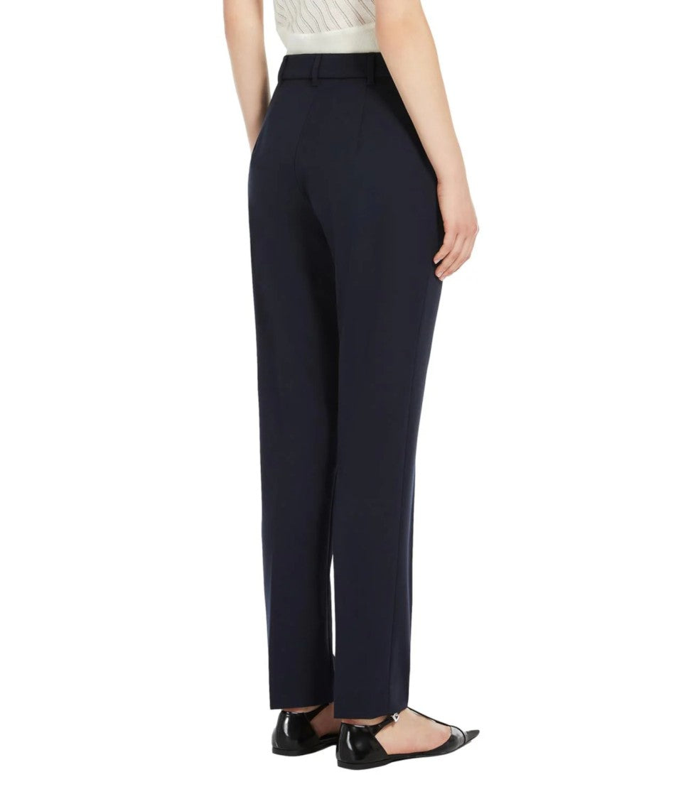 Max Mara Straight-Leg Trousers With Mid-Rise Waist