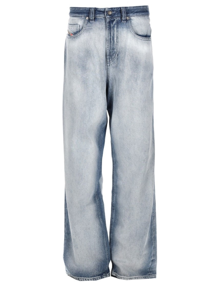 Diesel 2001 D-Macro-Fsi2 Wide-Leg Jeans