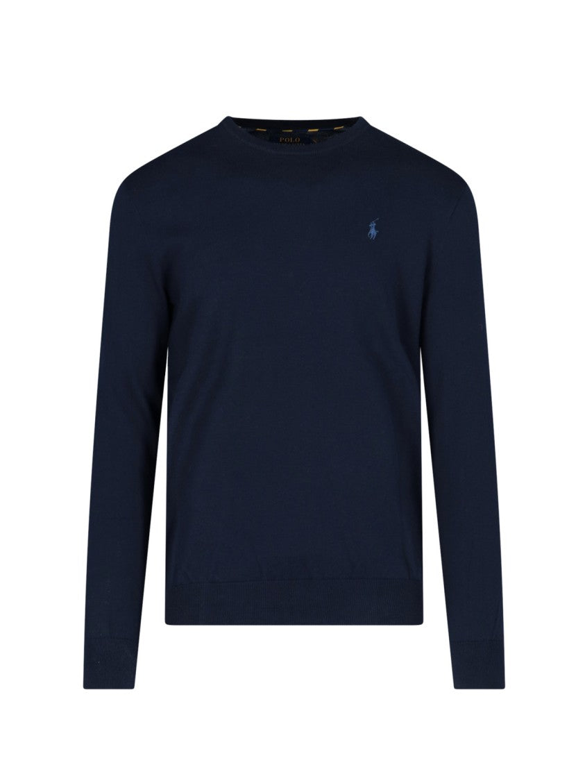Polo Ralph Lauren Timeless Knit Sweater With Ribbed Detailing