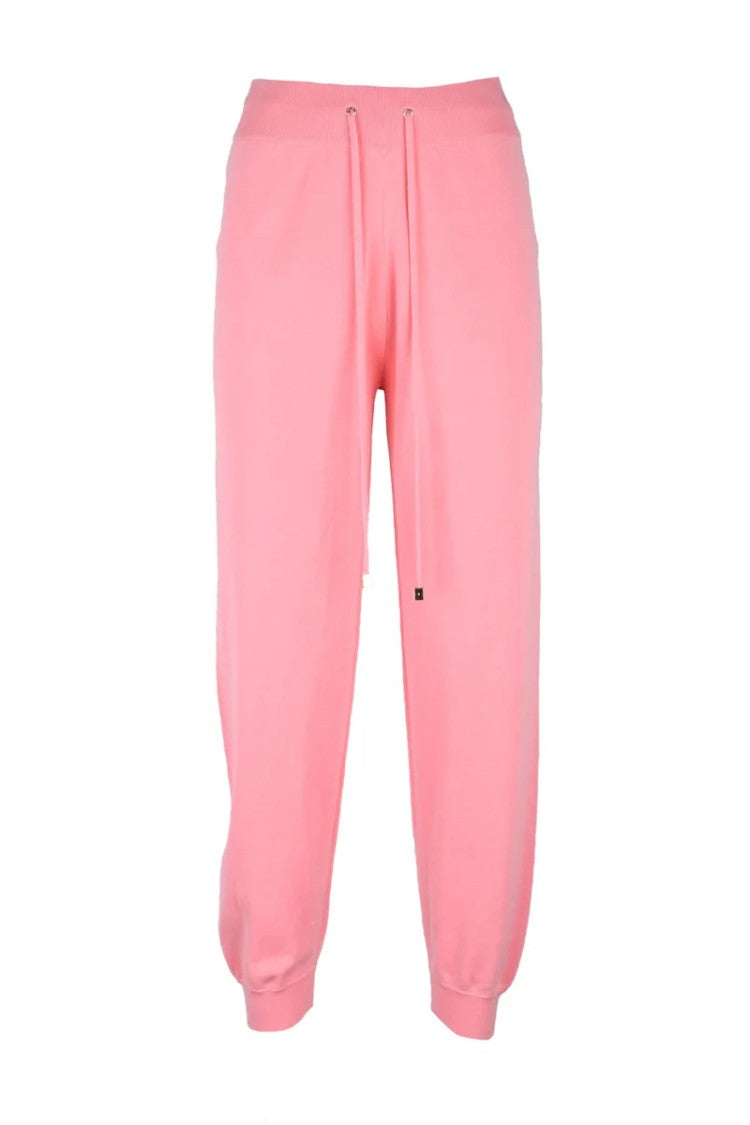 Elisabetta Franchi Relaxed Fit Trousers With Drawstring Waistband