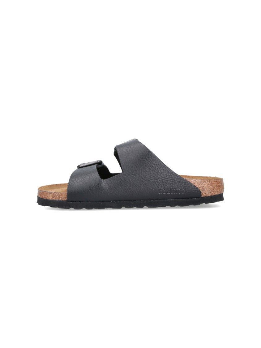 Birkenstock Black Open-Toe Buckle Strap Sandals