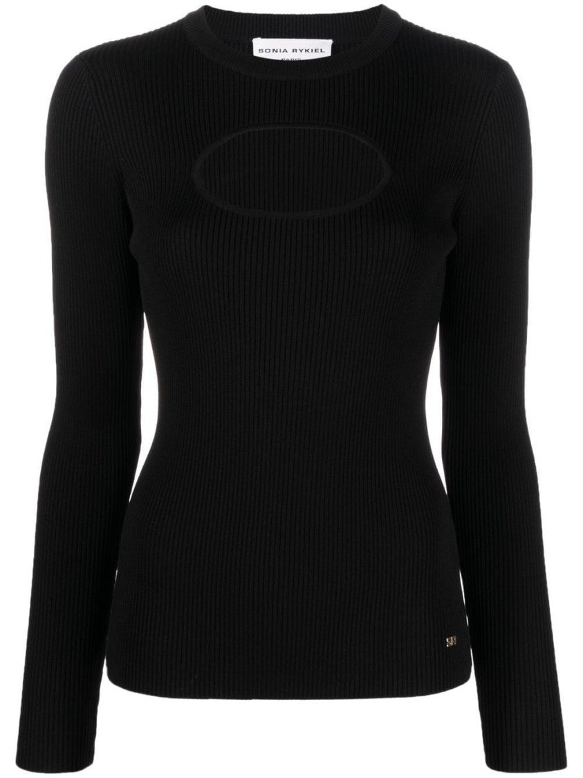 Sonia Rykiel Top Goute Viscose One Tone