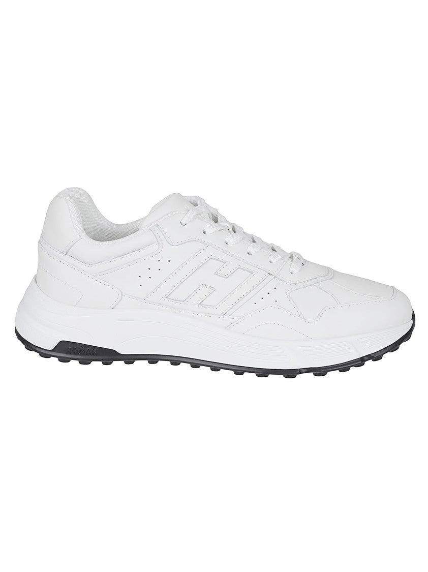 Hogan H563 White Leather Sneakers