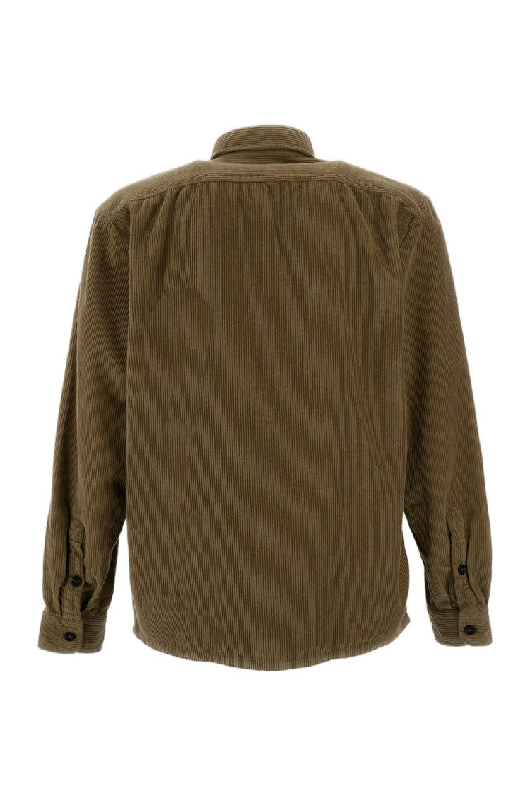 Bdbaggies Beige Corduroy Overshirt Jacket