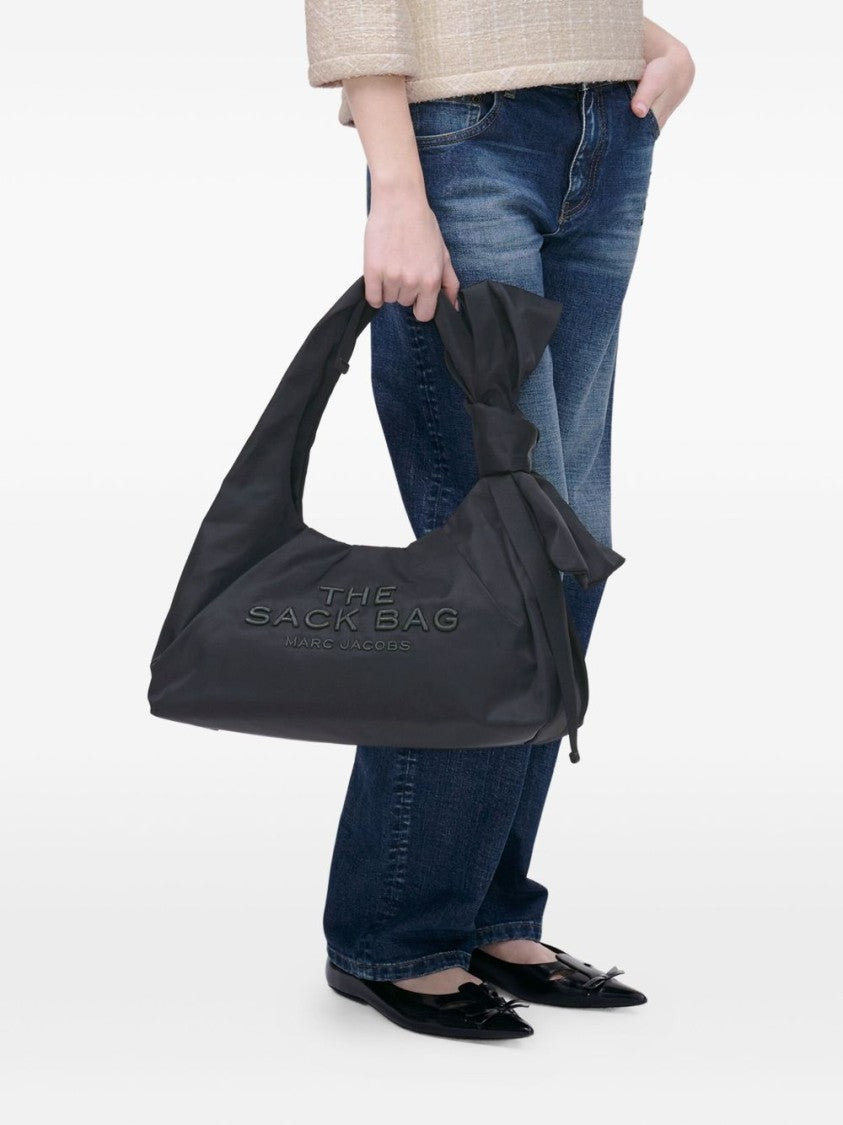 Marc Jacobs Nylon Shoulder Bag With Oversized Bow Detail