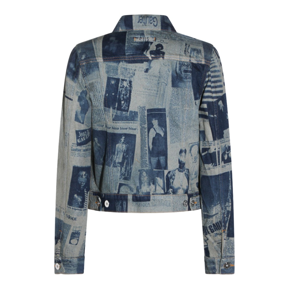 Jean Paul Gaultier Tailored Casual Jacket With Graphic Print