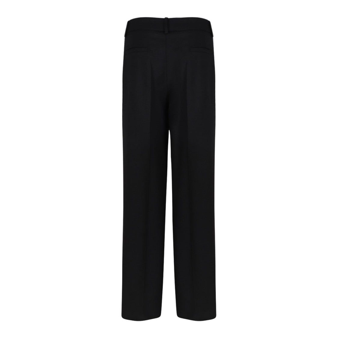 P.A.R.O.S.H. Tailored Straight-Leg Trousers With Mid-Rise Waist