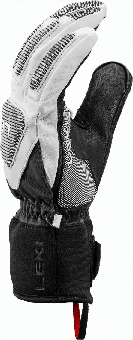 Leki Sporty Black Goat Leather Gloves