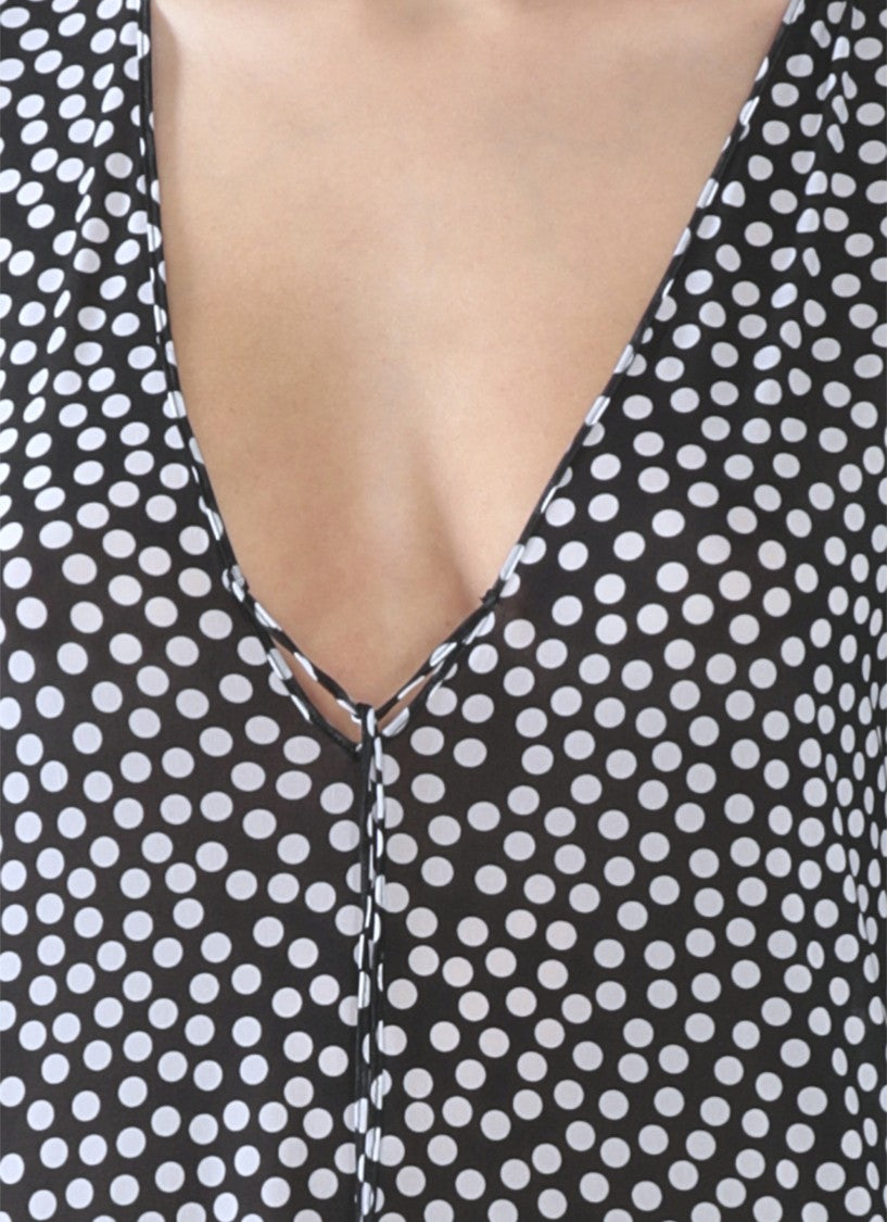 Fisico Maxi Dress With V-Neck