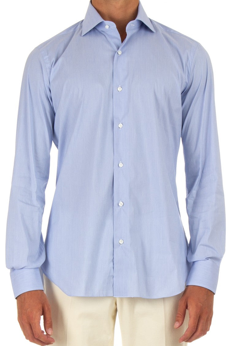 Barba Stretch Poplin Shirt Black Label