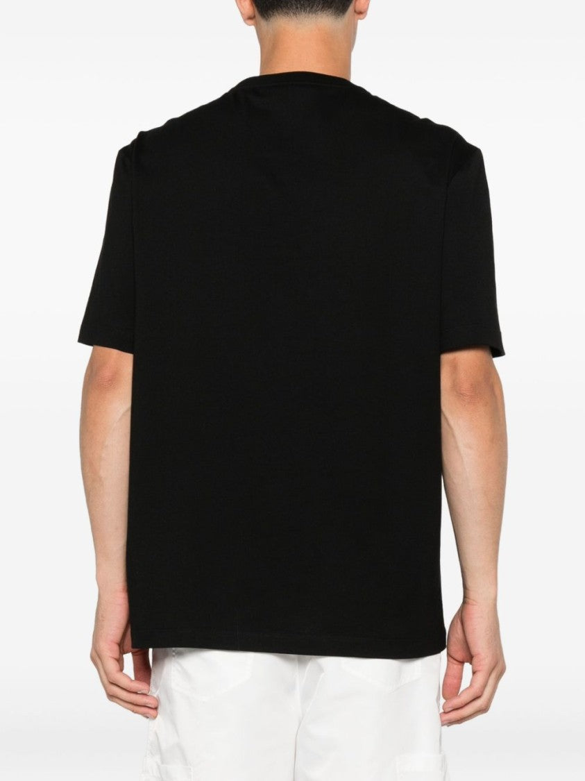 Versace T-Shirts And Polos Black