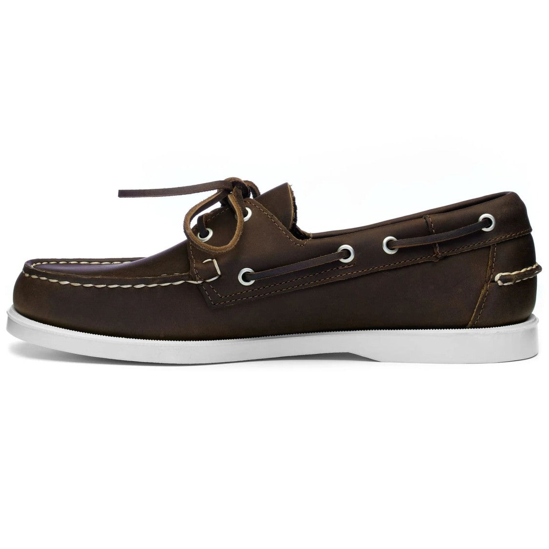 Sebago Premium Leather Brown Boat Shoes