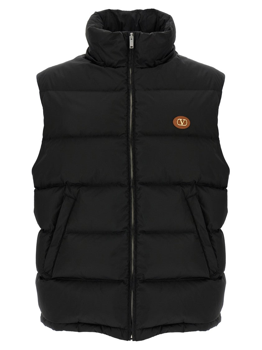 Valentino Garavani Padded Vest With High Neck