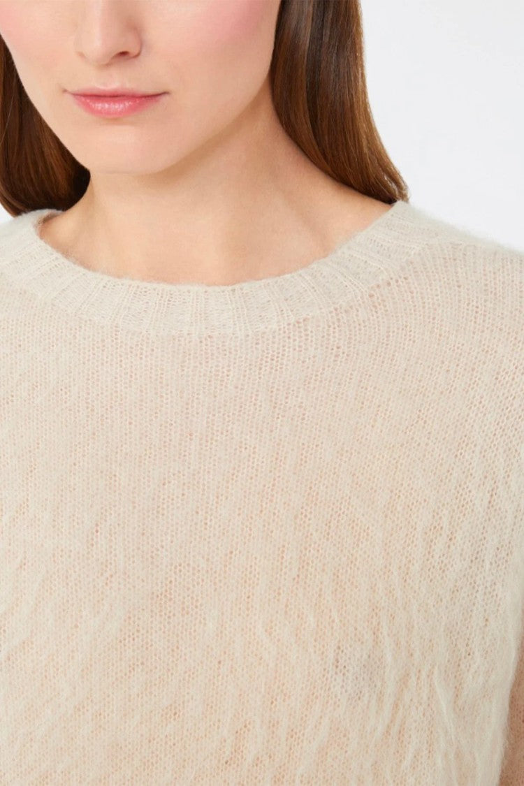 Max Mara Almond-Toned Minimalist Sweater By Max Mara Studio