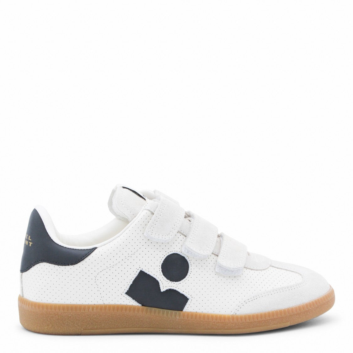 Isabel Marant Sleek White Sneakers With Textured Sole