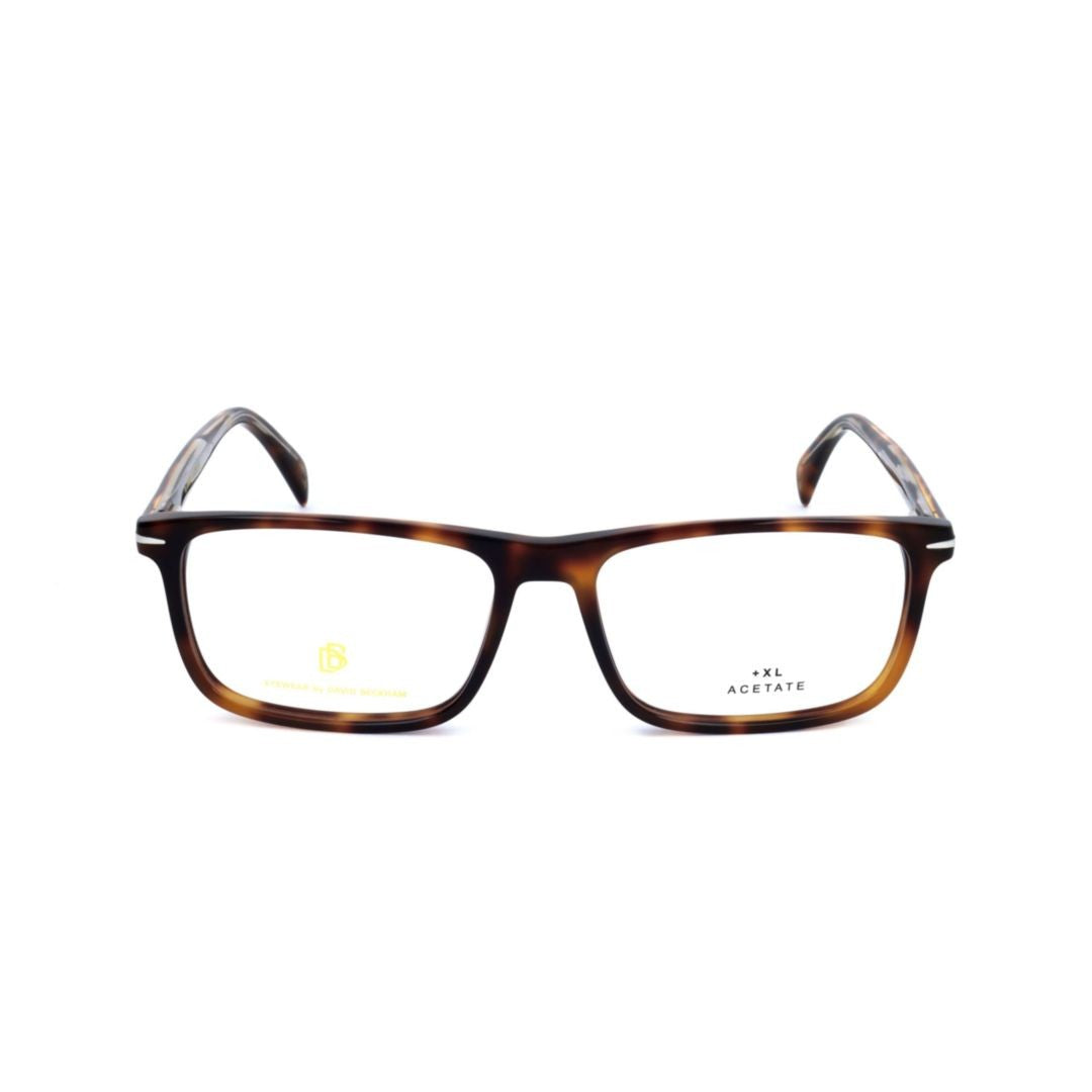David Beckham Db 1019 Tortoiseshell Rectangular Eyeglass Frames