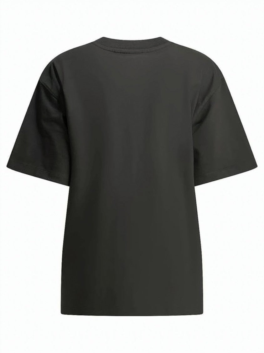 Ganni Vintage Graphic Print T-Shirt With Relaxed Fit