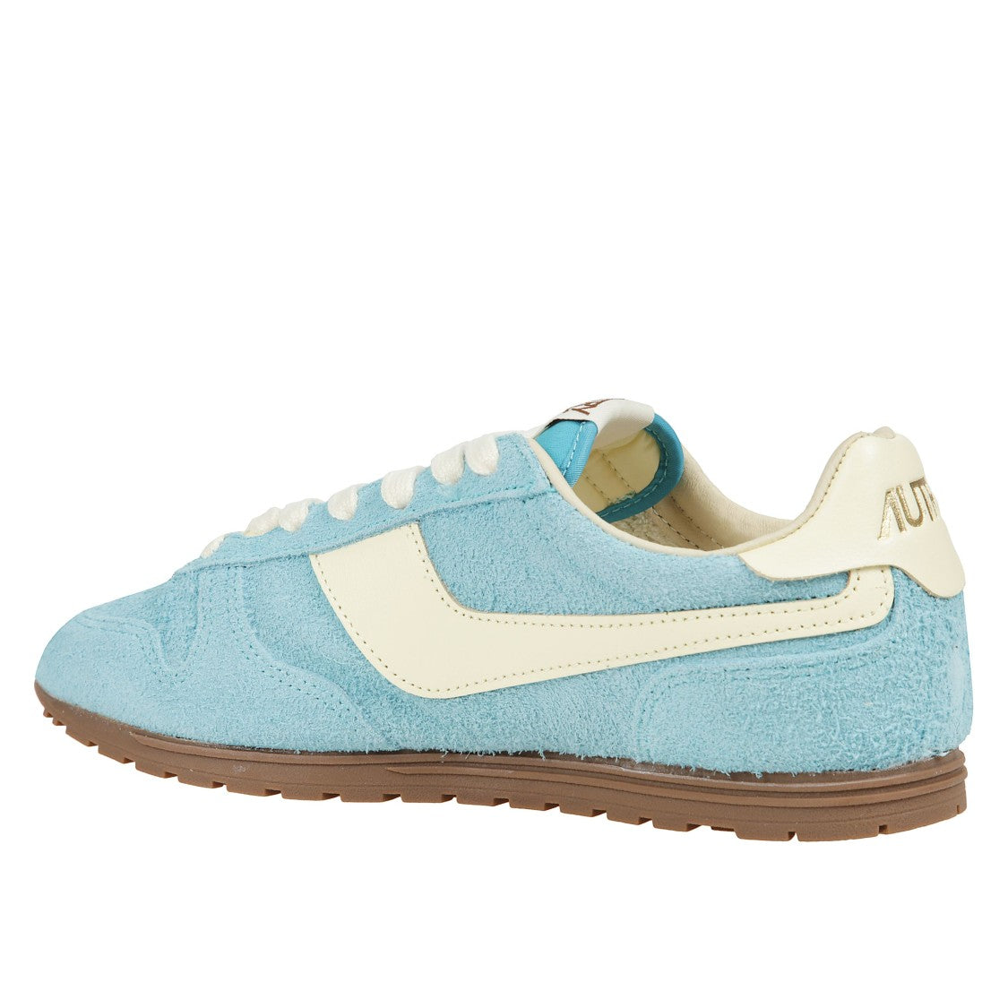 Autry Leather And Suede Sneakers With Logo