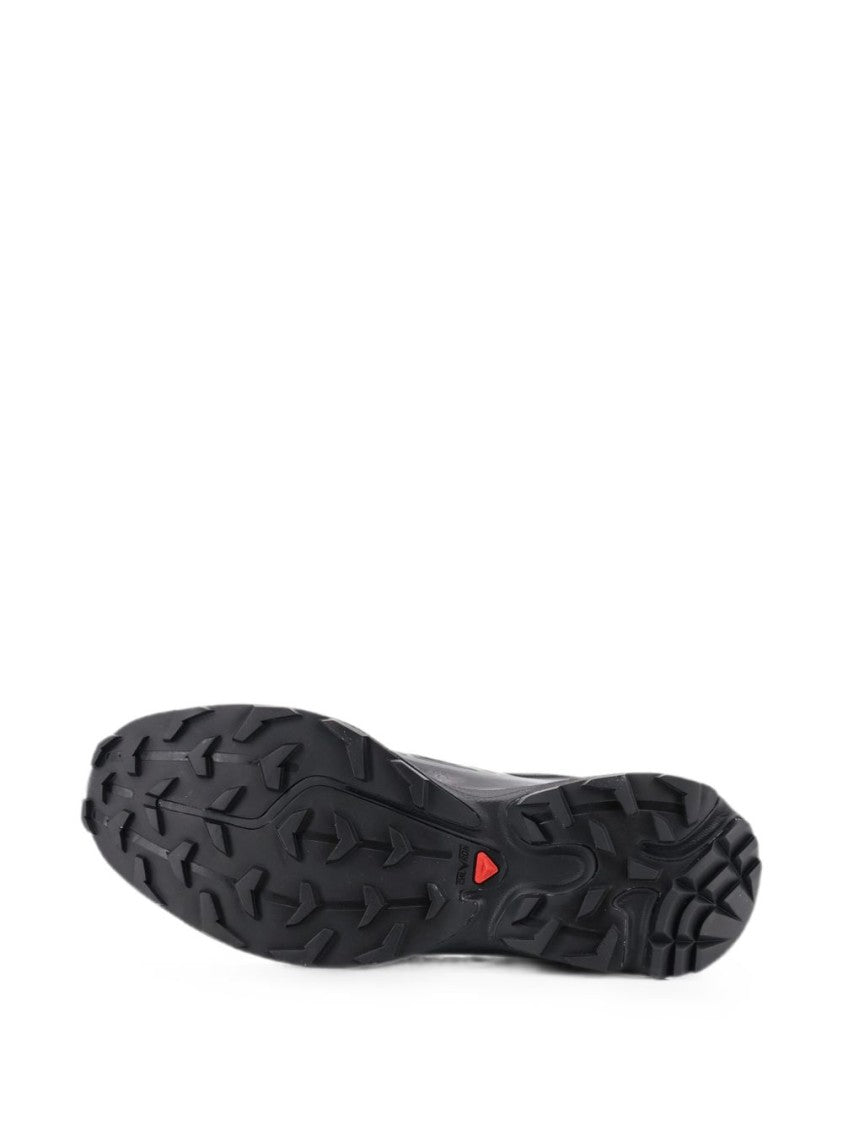 Salomon Low-Profile Black Sneakers With Geometric Accents
