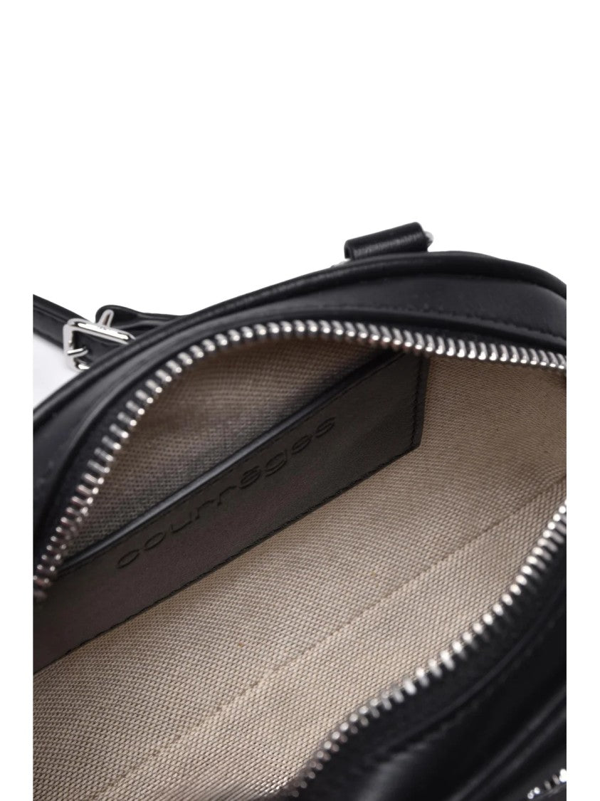 Courrèges Black Leather Pouch