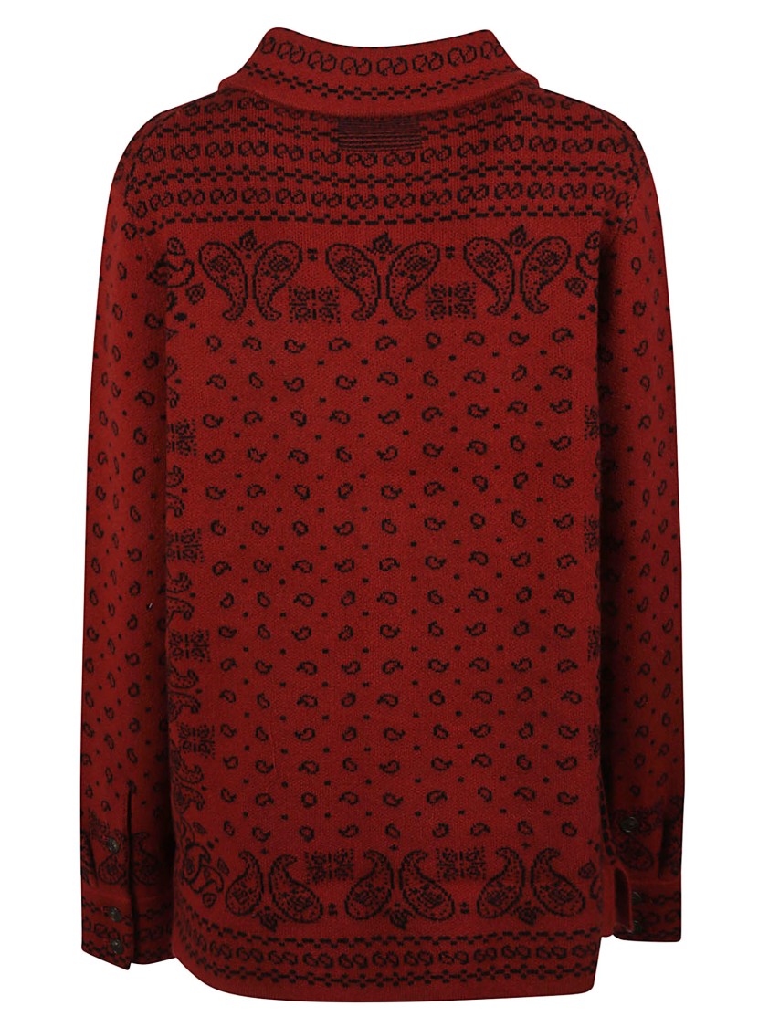 Guest In Residence Wild Rag Patterned Cashmere Shirt