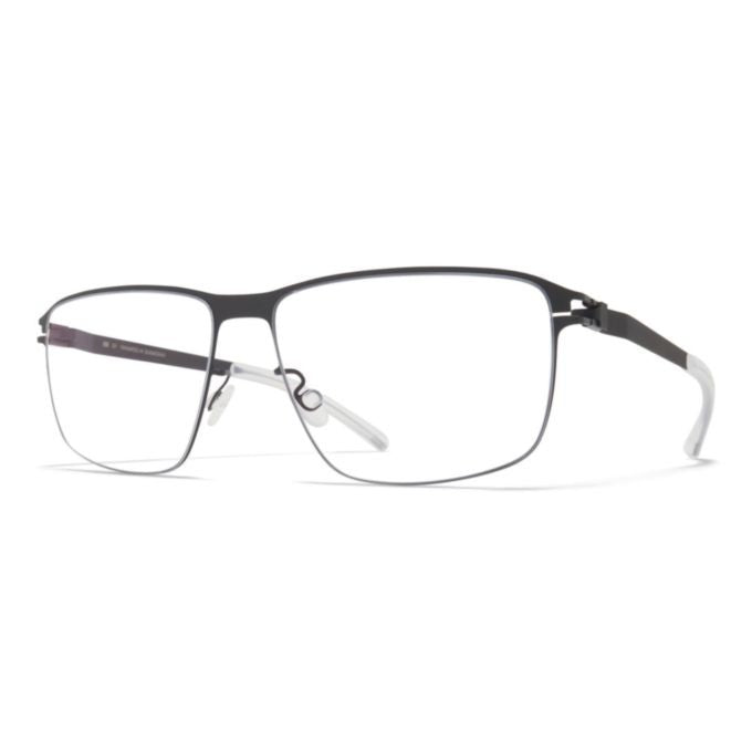 Mykita Chip Rectangular Black Eyeglasses