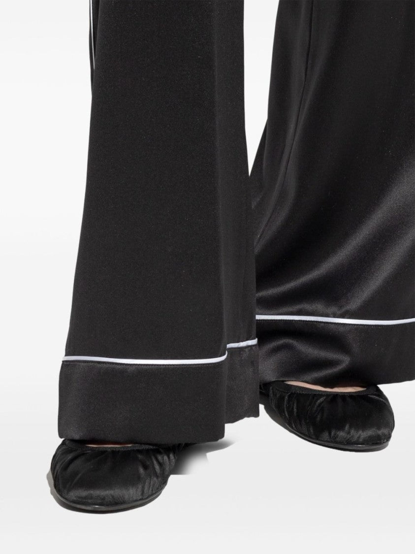 Dolce & Gabbana Logo-Buckle Ballerina Shoes