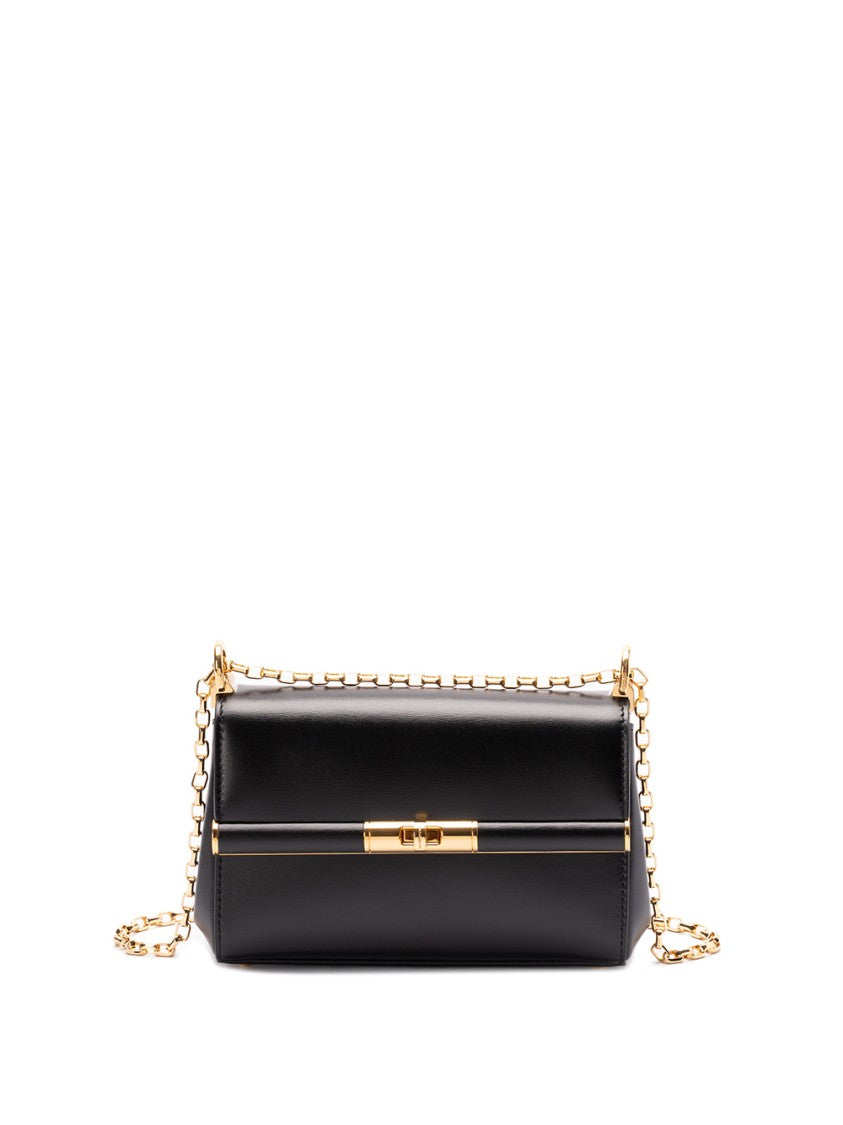 Dolce & Gabbana Structured Calf Leather Mini Bag