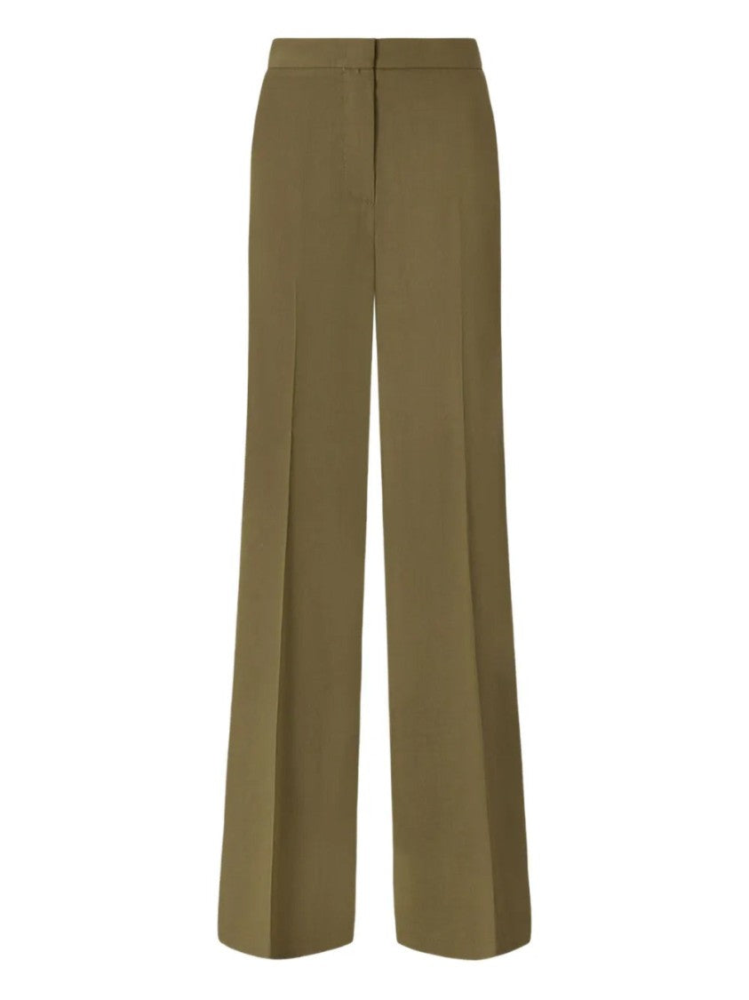 Pinko Wide Leg Linen Blend Trousers