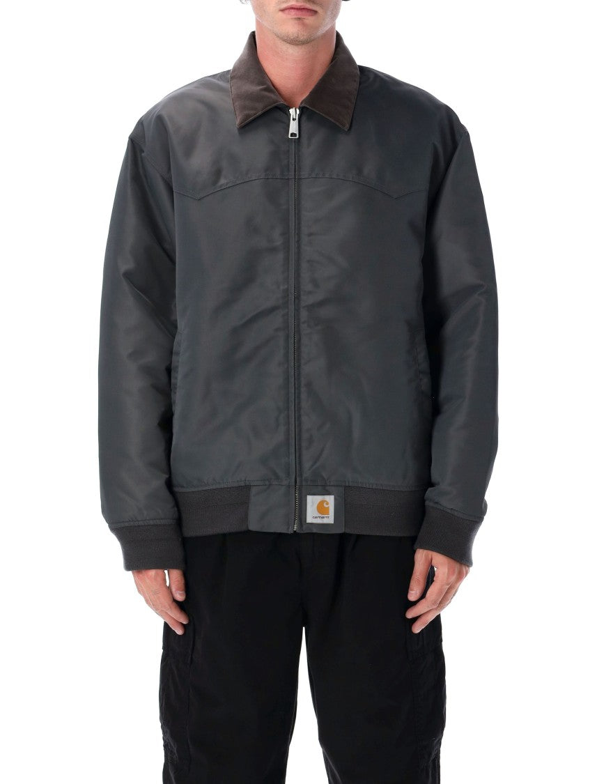 Carhartt Wip Santa Fe Alumni Quilted Nylon Jacket