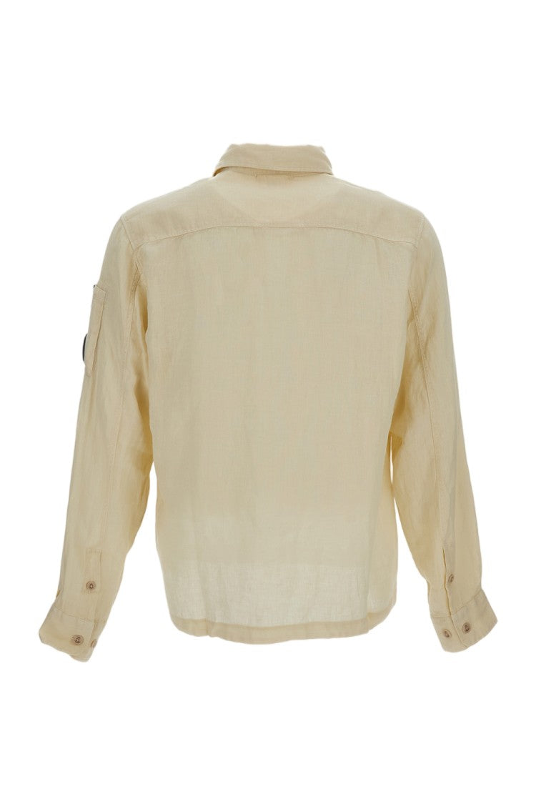 C.P. Company Shirts Long Sleeve In Linen