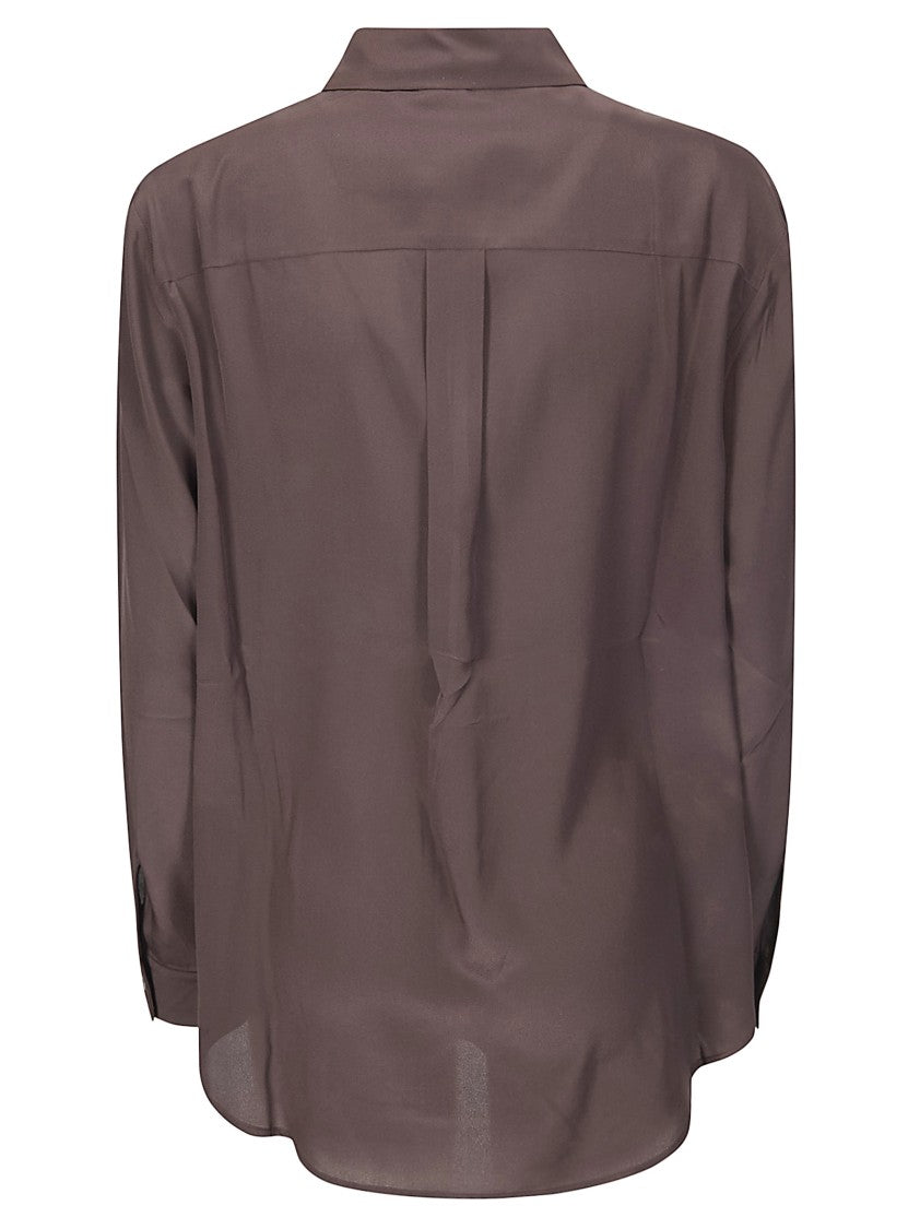 P.A.R.O.S.H. Silk Shirt With Timeless Silhouette