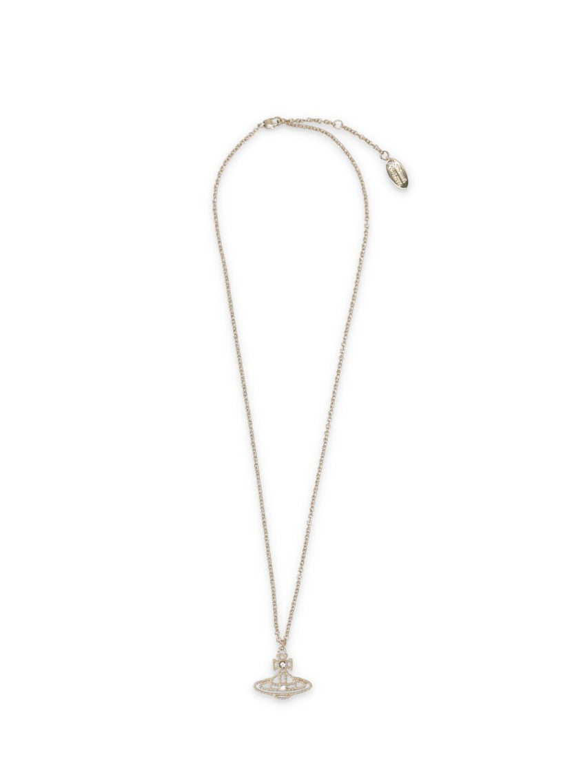 Vivienne Westwood Orb Pendant Necklace With Distinctive Hook Fastening