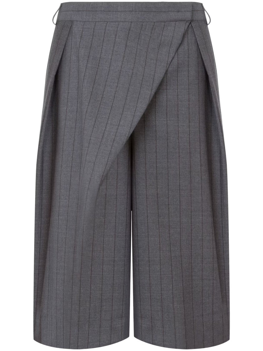Moschino Tailored Pinstripe Shorts