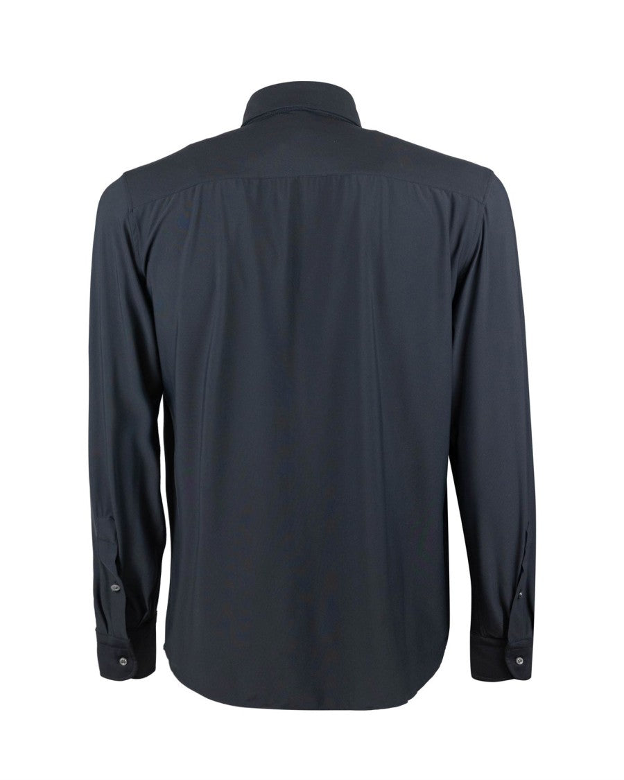 Ghirardelli Black Slim Fit Classic Stretch Shirt