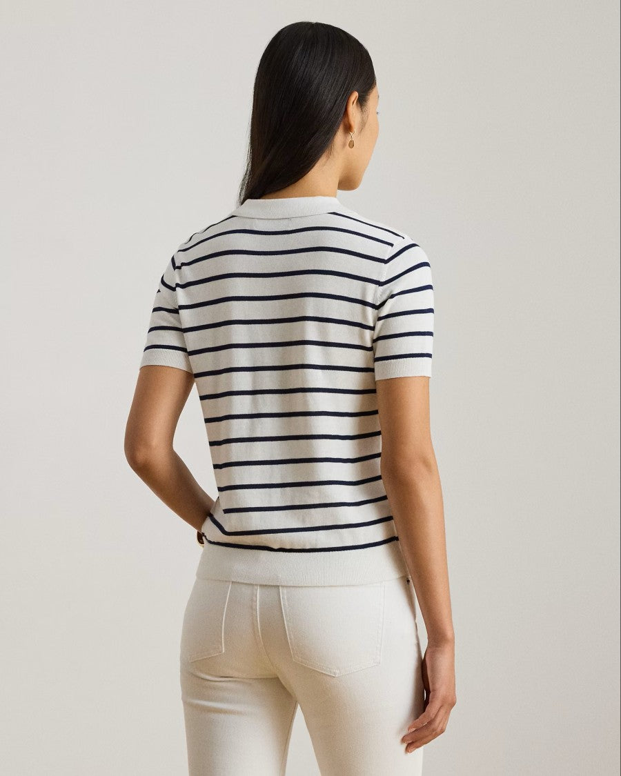 Lauren Ralph Lauren Natrissa Short Sleeve Matte Rayon Pullover