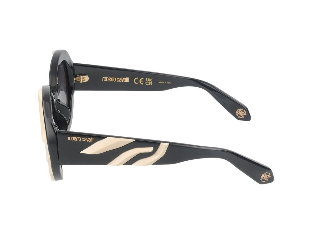 Roberto Cavalli Sunglasses Src010v 700Y Black 52/21/140
