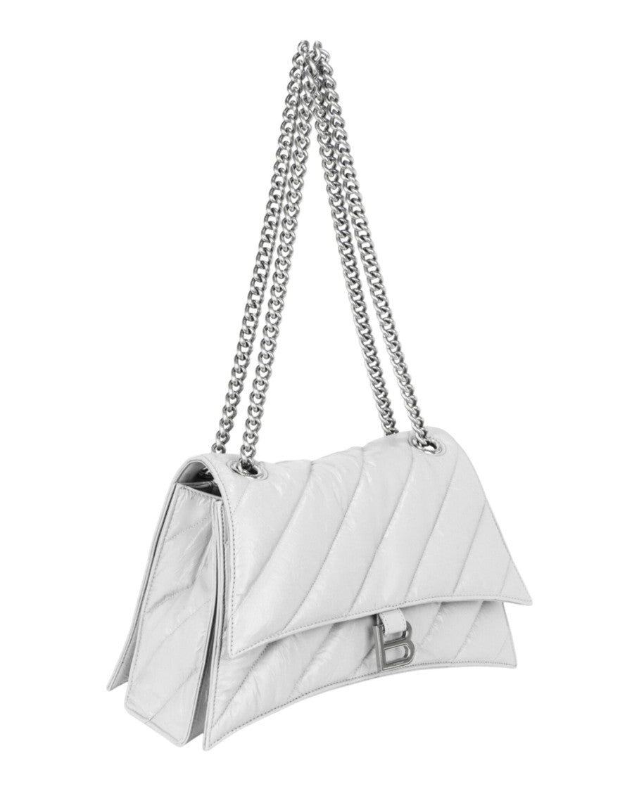 Balenciaga Crush Quilted Shoulder Bag